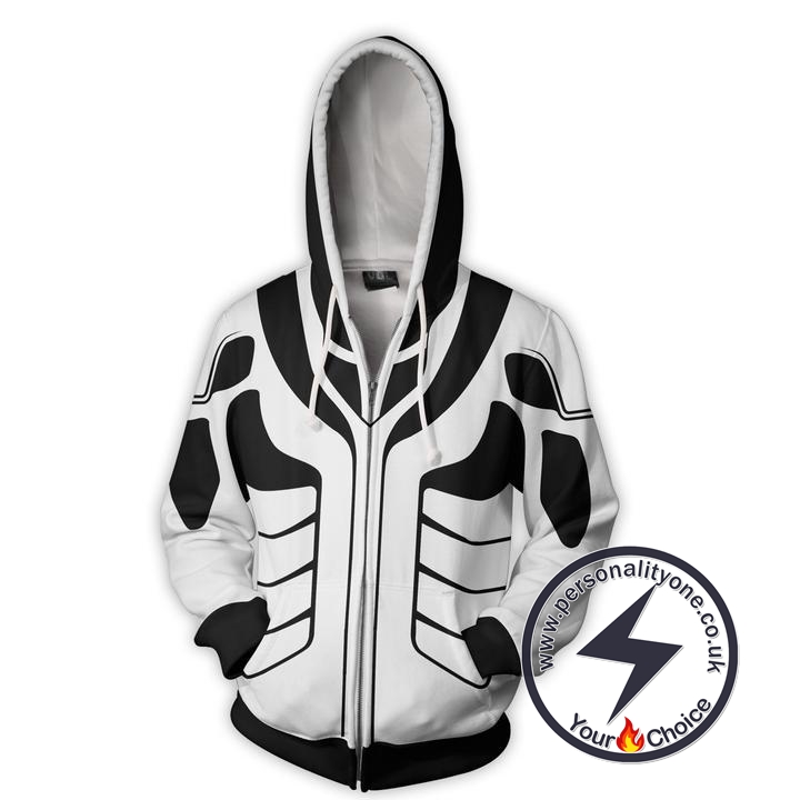 Bleach Hoodies - Ichigo Fullbring Form Zip Up Hoodie Jacket